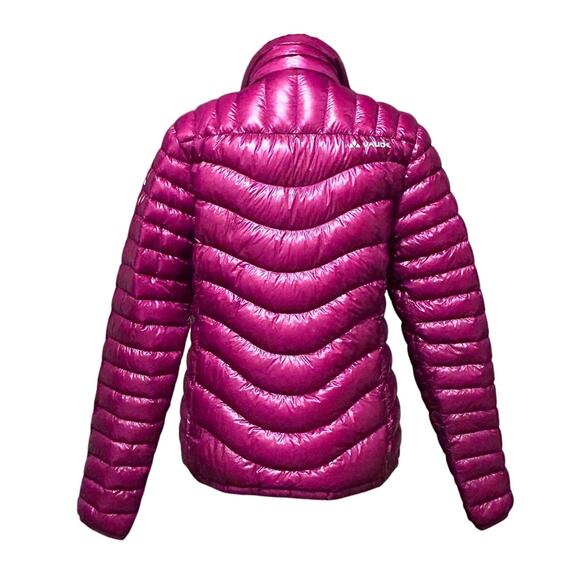 Vaude Women’s Duck Down Puffer Jacket – Size XL – Fuchsia/Magenta - Picture 4 of 11